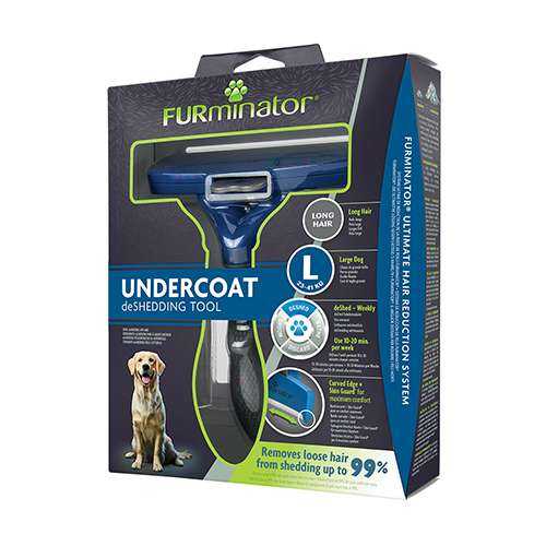 Furminator Uzun Tüylü Köpek Tüy Toplayıcı Tarak LongHair Large