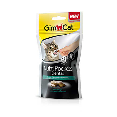 Gimcat Nutripockets Dental Kedi Ödülü 60 Gr - Thumbnail