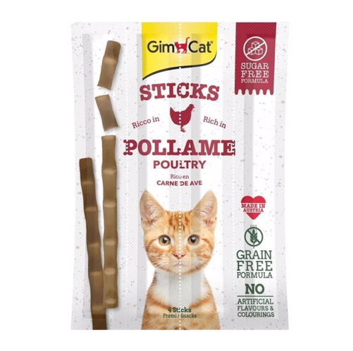 Gimcat Sticks Tavuklu Ciğerli Kedi Ödül Çubukları20Gr - Thumbnail