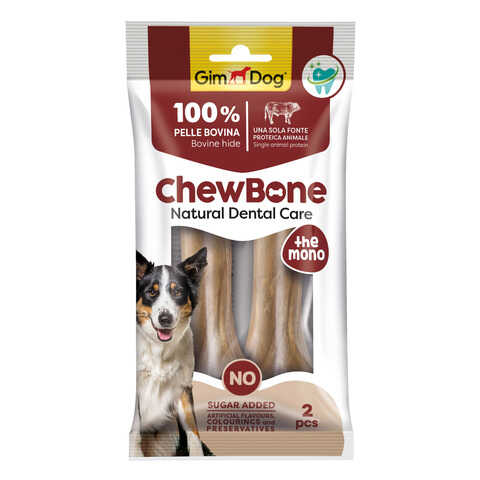 GimDog ChewBone Diş Sağlığı Destekleyici NaturelPress Kemik 14cm 120gr (2'li)