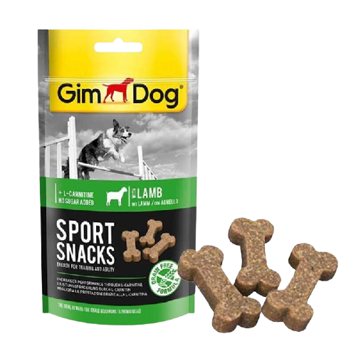 Gimdog Kuzu ve L-Carnitin Köpek Ödül Tableti 60 Gr