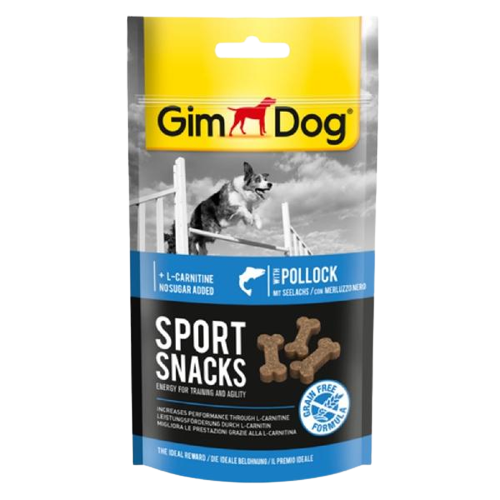 Gimdog Sportsnack Coalfish Kömür Balıklı Köpek Ödül Tableti 60 Gr