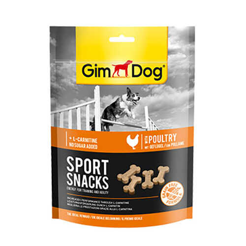 Gimdog Sportsnacks Tavuklu Köpek Ödül Tableti 150Gr