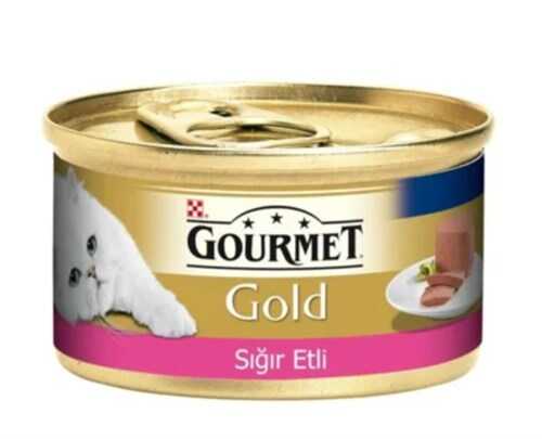 Gourmet Gold Kıyılmış Sığır Etli Kedi Konservesi 85 Gr