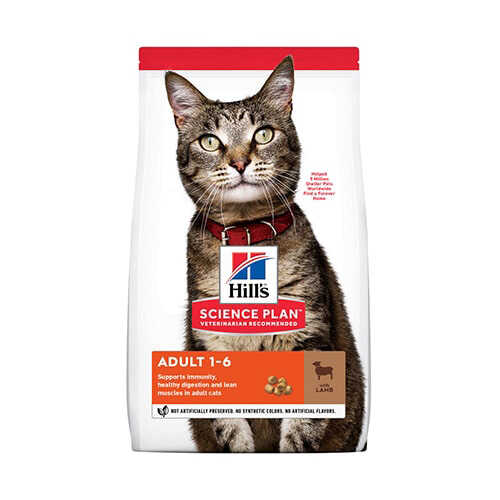 Hills Adult Kuzu Etli Yetişkin Kedi Maması 3 Kg - Thumbnail