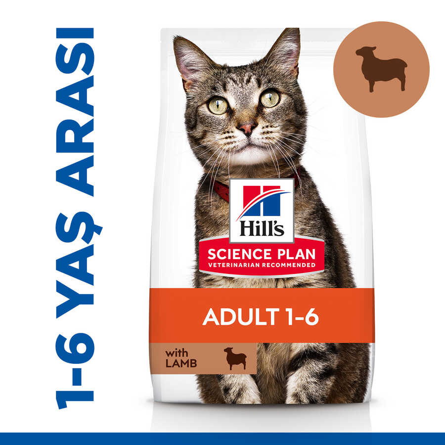 Hills Adult Kuzu Etli Yetişkin Kedi Maması 3 Kg - Thumbnail