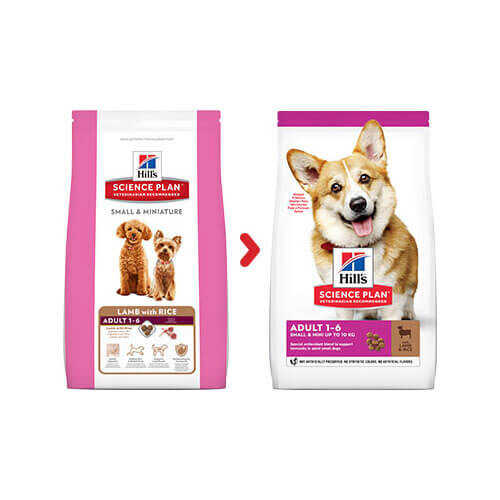 Hills Adult Small Küçük Irk Kuzulu Yetişkin Köpek Maması 6 Kg - Thumbnail