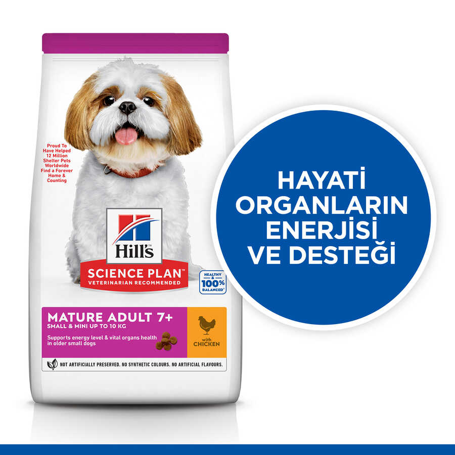 Hills Adult Small&Mini Tavuklu Küçük Irk Köpek Maması 3 Kg - Thumbnail