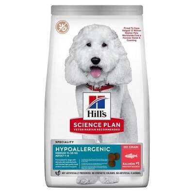 Hills Hypoallergenic Somonlu Küçük ve Mini Irk Tahılsız Yetişkin Köpek Maması 2.5 Kg - Thumbnail