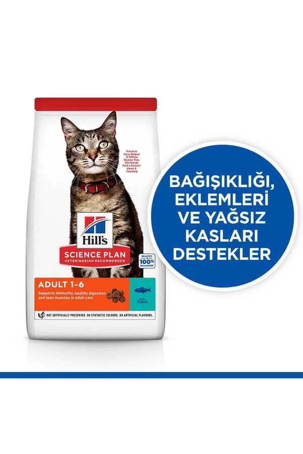 Hills Optimal Care Ton Balıklı Yetişkin Kedi Maması 1,5 Kg - Thumbnail