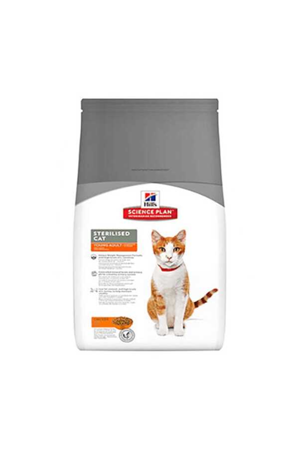 Hills Young Sterilised Tavuklu Kısırlaştırılmış Kedi Maması 1,5 Kg - Thumbnail