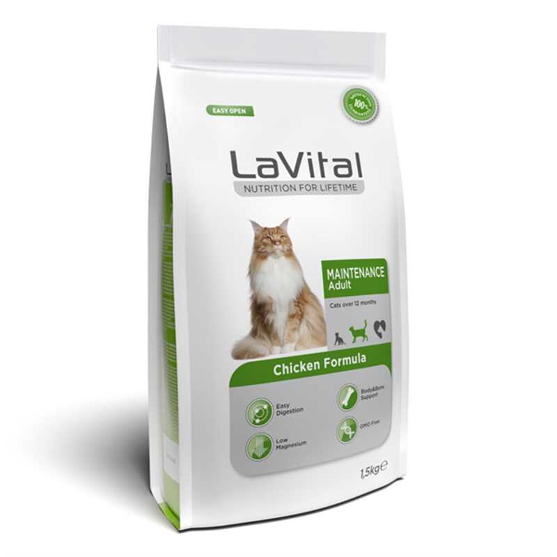 Lavital Maintenance Tavuklu Yetişkin Kedi Maması 1,5 Kg