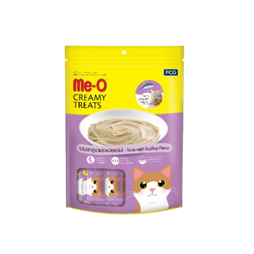 Meo Creamy Deniz Tarağı & Ton Balığı Kedi Ödülü 20x15 Gr