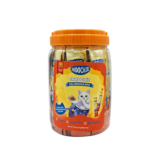 Moochie Sıvı Kedi Ödülü Ton-Katsuobushi 50x15 Gr