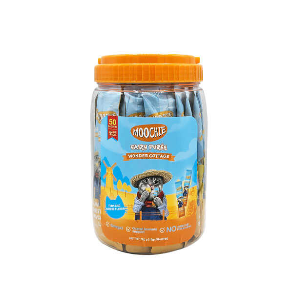 Moochie Sıvı Kedi Ödülü Ton-Peynir 50x15 Gr