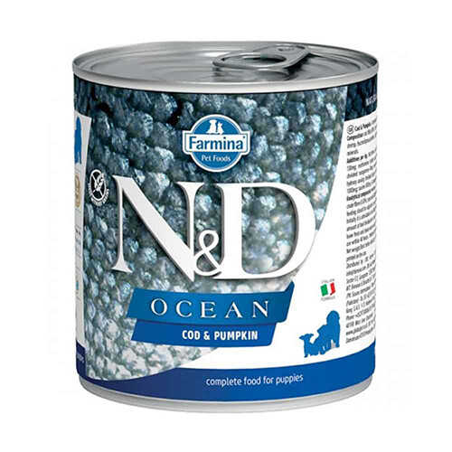 ND Ocean Morina Balığı Balkabağı Yavru Köpek Konservesi 6x285 Gr