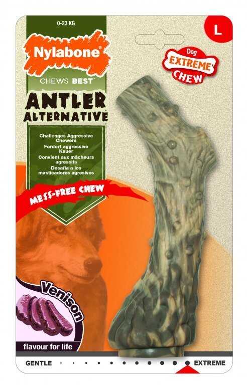 Nylabone Extreme Chew Antler Venison Flavour Köpek Çiğneme Oyuncağı