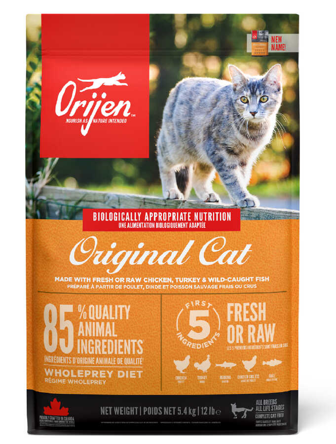 Orijen Kitten Tahılsız Tavuklu Yavru Ve Yetişkin Kedi Maması 5,4 Kg - Thumbnail