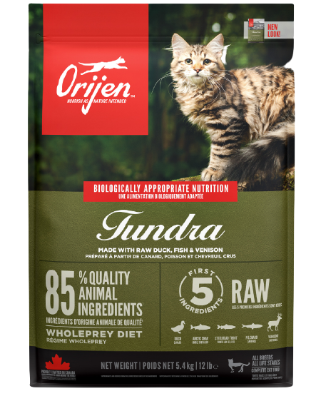 Orijen Tundra Tahılsız Yetişkin Kedi Maması 5,4 Kg - Thumbnail