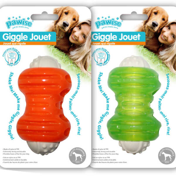 Pawise Gıggle Jouet Sesli Kemik Köpek Oyuncağı 12Cm