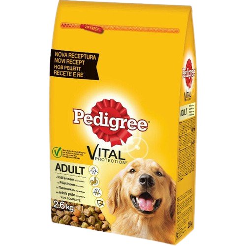 Pedigree Biftekli Ve Kümes Hayvanlı Yetişkin Köpek Maması 2.6 Kg