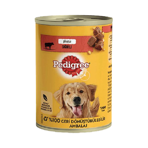 Pedigree Biftekli Yetişkin Köpek Konservesi 400 gr - Thumbnail