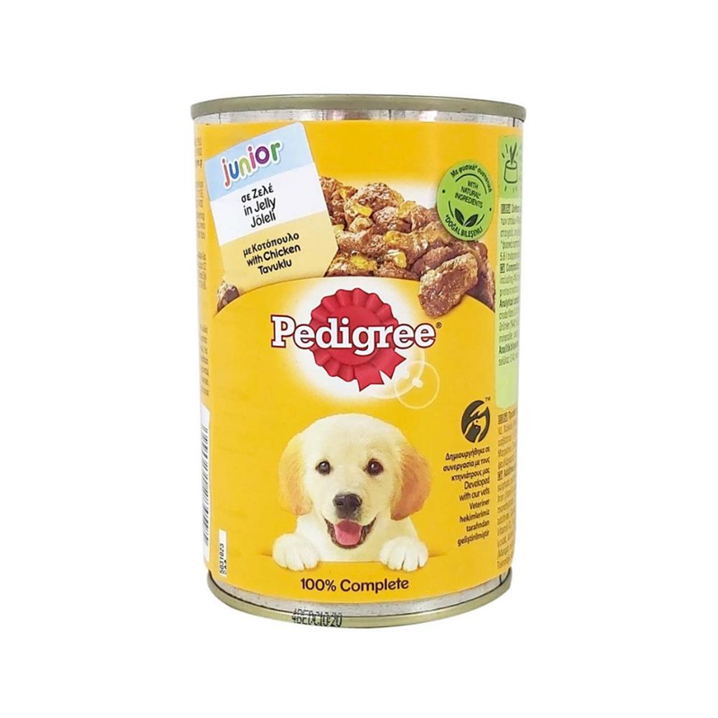 Pedigree Junior Tavuklu Yavru Konserve Köpek Mamasi 400 Gr - Thumbnail