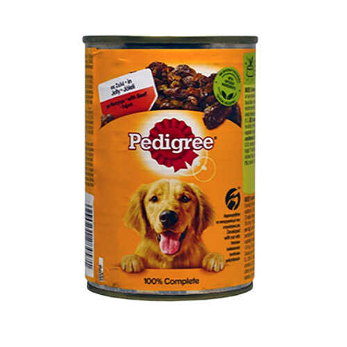 Pedigree Sığır Etli Yetişkin Köpek Konserve Maması 400 Gr