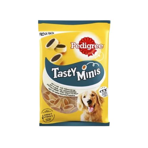 Pedigree Tasty Minis Sığır Etli ve Peynirli Köpek Ödül Maması 140 Gr