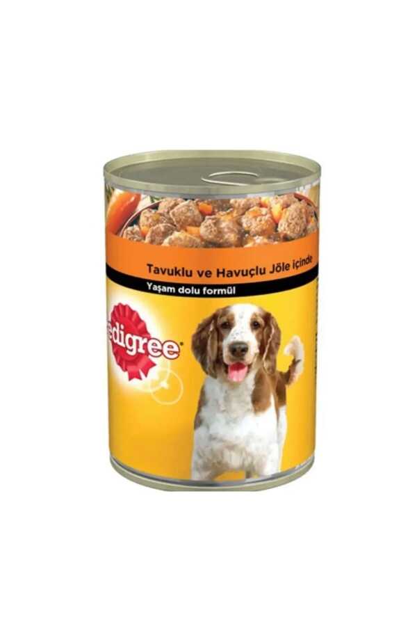 Pedigree Tavuklu Ve Havuçlu Yetişkin Konserve Köpek Mamasi 400 Gr - Thumbnail