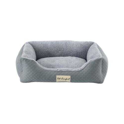 Pet Comfort Bravo Duo Mirinda Gri Gri Peluş S 55x45cm