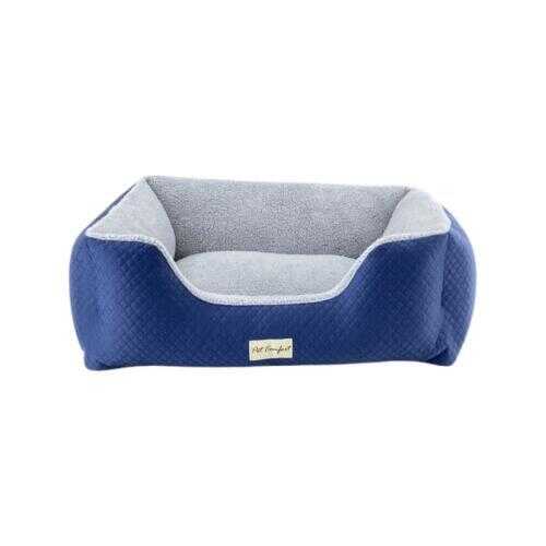 Pet Comfort Echo Mirinda Mavi Gri Peluş M 80x65cm