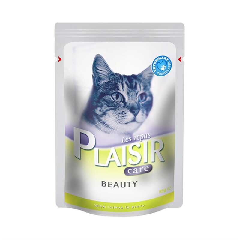 Plaisir Care Beauty Somonlu Pouch Kedi Konservesi85 Gr