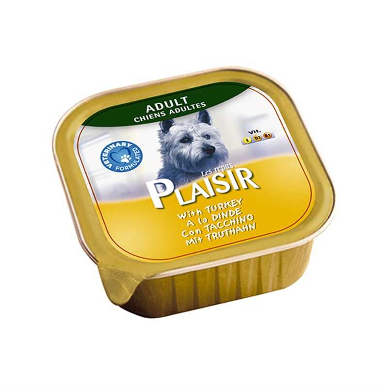 Plaisir Hindili Pate Köpek Konservesi 150 Gr