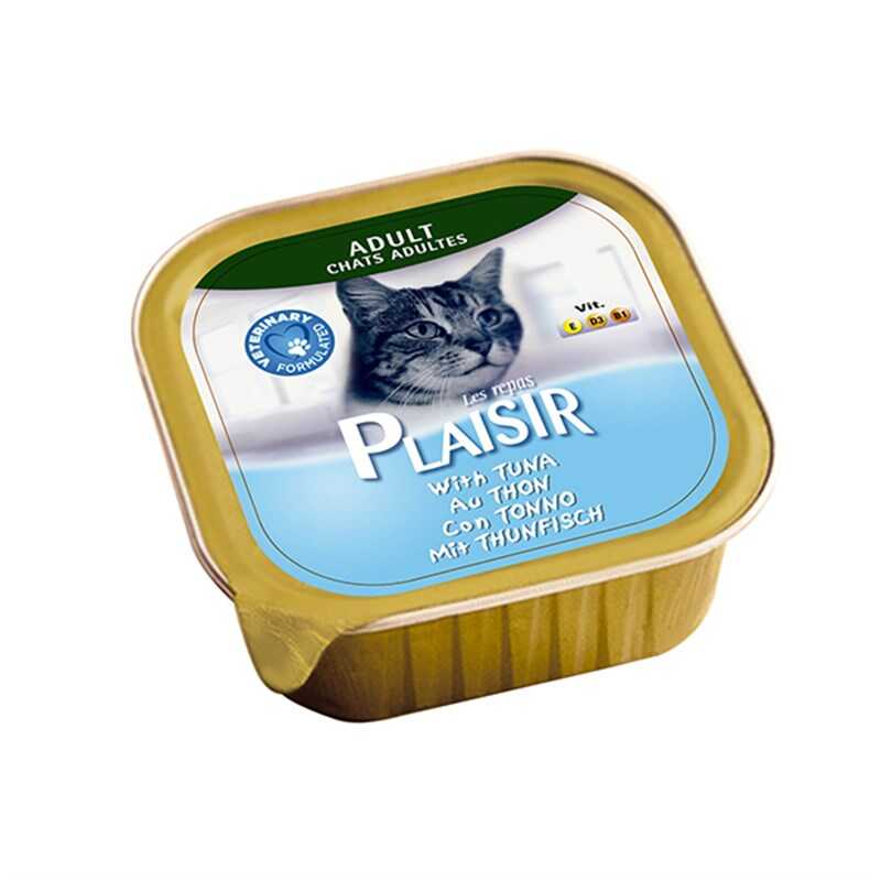 Plaisir Ton Balıklı Pate Kedi Konservesi 100 Gr