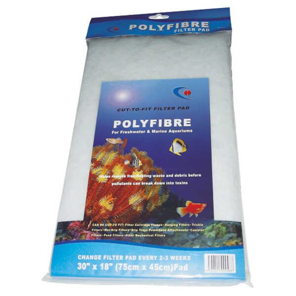 Poly Fiber Filitre Malzemesi 75x45 cm Beyaz