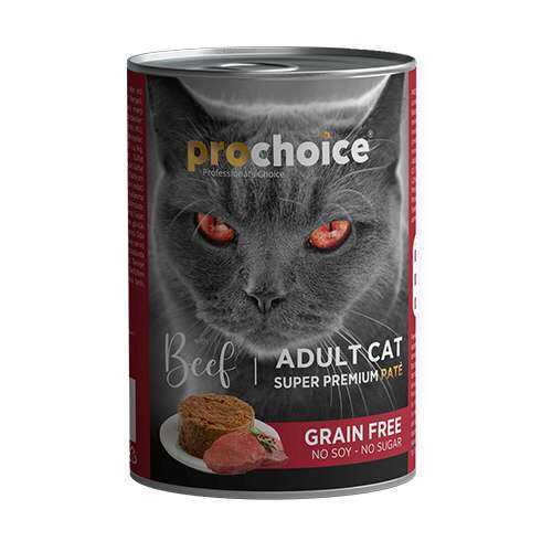 Pro Choice Adult Biftekli Yetişkin Kedi Konservesi 400 Gr - Thumbnail