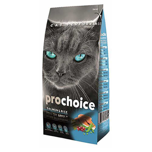 Pro Choice Pro 34 Salmon&Rice Somonlu Yetişkin Kedi Maması 15 Kg