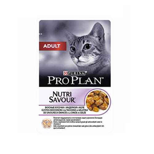 Pro Plan Adult Yetişkin Kediler İçin Hindi Etli Yaş 24X85 Gr