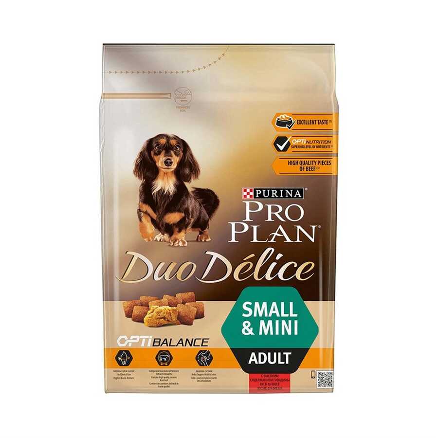 Pro Plan Duo Delice Sığır Etli Küçük Irk 2,5 Kg - Thumbnail