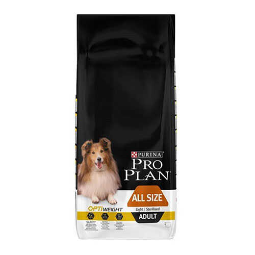 Pro Plan Light Sterilised Köpek Maması 14 Kg - Thumbnail