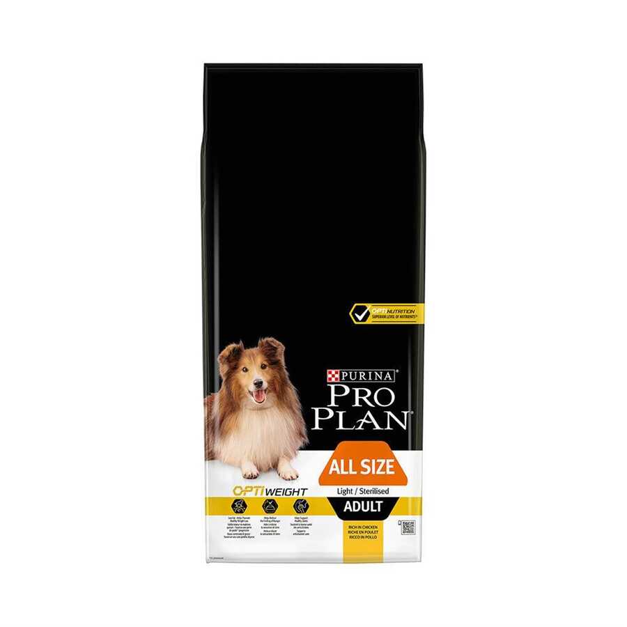 Pro Plan Light Sterilised Köpek Maması 14 Kg - Thumbnail