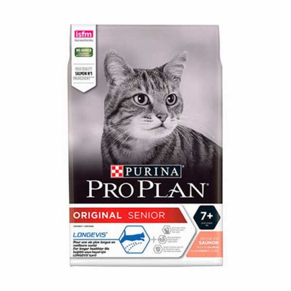 Pro Plan Senior 7+ Somonlu Yaşlı Kedi Maması 3 Kg