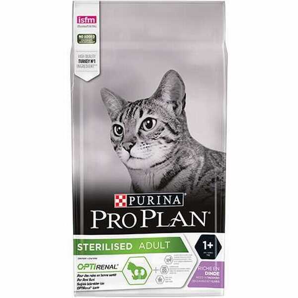 Pro Plan Sterilised Hindili Kedi Maması 10 Kg+2 Kg Hediyeli - Thumbnail