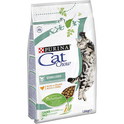 Purina Cat Chow Kısırlaştırılmış Tavuklu Yetişkin Kedi Maması 15 Kg