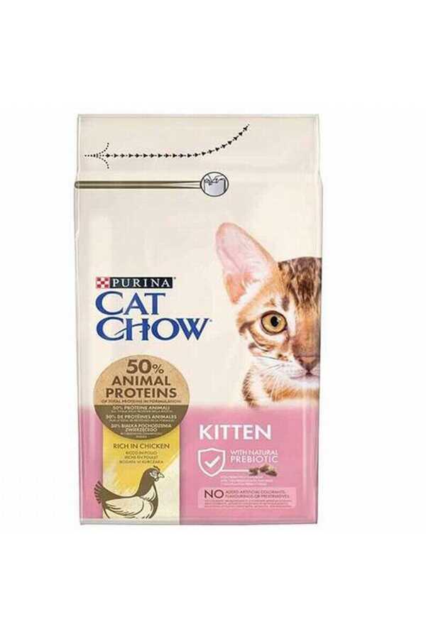 Purina Cat Chow Kitten Tavuklu Yavru Kedi Maması 1,5 Kg - Thumbnail