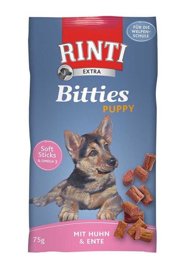 Rinti Bitties Tavuk Ve Ördekli Yavru Köpek Ödülü 75 Gr