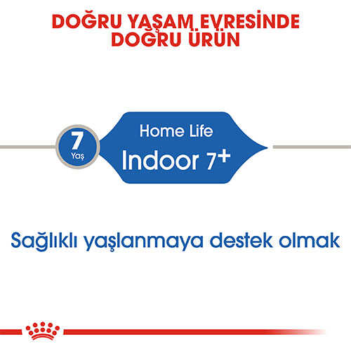 Royal Canin İndoor 7+ Yaşlı Kedi Maması 1,5 Kg - Thumbnail