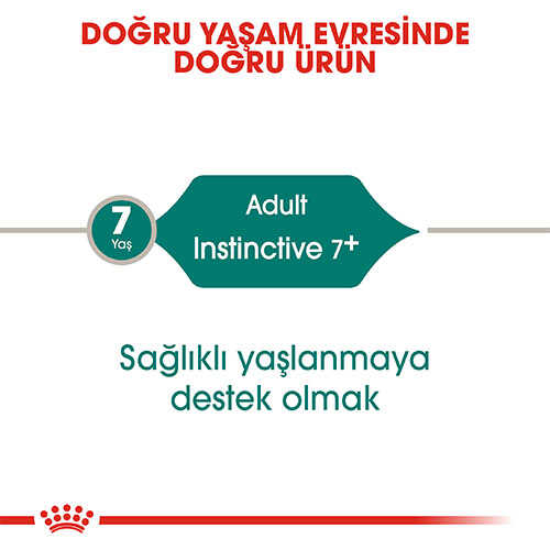 Royal Canin İnstinctive +7 Pouch Yaşlı Kedi Maması 85 Gr - Thumbnail