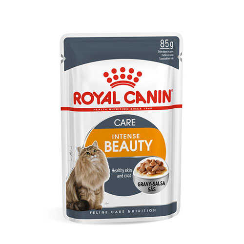 Royal Canin Hair & Skin Gravy Pouch Kedi Maması 85 Gr - Thumbnail